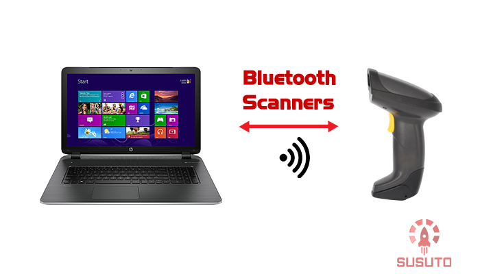 Máy quét mã vạch không dây Bluetooth không cần dùng đến thiết bị ghép nối